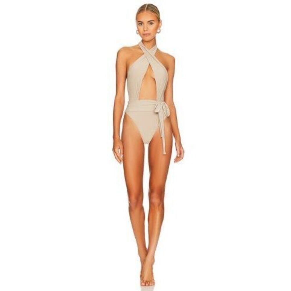 PQ Alex One Piece in Oyster NEW NWT